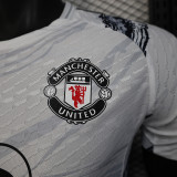 2025-26 Manchester United white special player version jersey (The player version is more slim fit, it is recommended to buy one size larger)