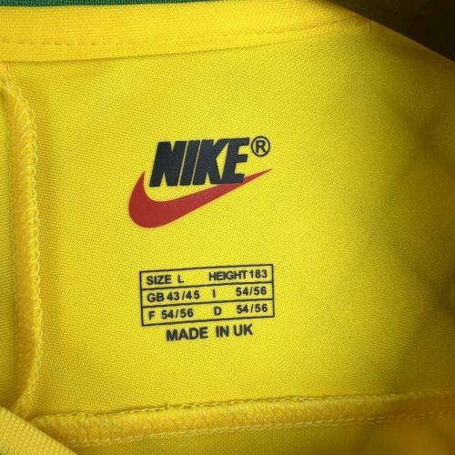 1997 Brazil home retro jersey