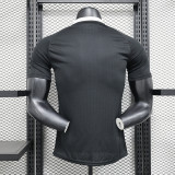 2024-25 Real Madrid black goalkeeper player version(The player version is more slim fit, it is recommended to buy one size larger)