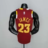 2022 Cleveland Cavaliers JAMES#23 Urban Edition Red NBA Jersey