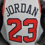 75th Anniversary Jordan #23 Bulls White
