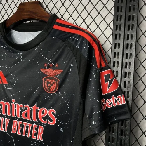 2024-25 Benfica Away Black Jersey