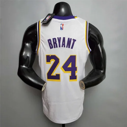 Bryant #24 Lakers Round neck white