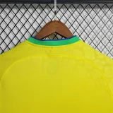 Brazil 2022 Long sleeve Retro soccer jerseys