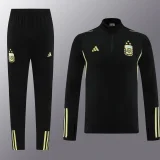 2023 Argentina 03 black half-pull suit (with steel