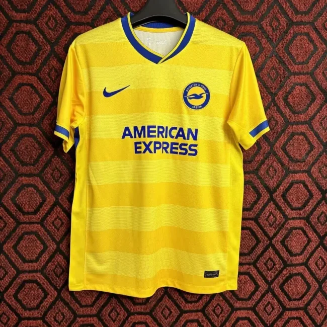 brighton 2024-25 yellow away jerseys
