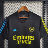 2023-24 Arsenal  Black Training Shirt jersey