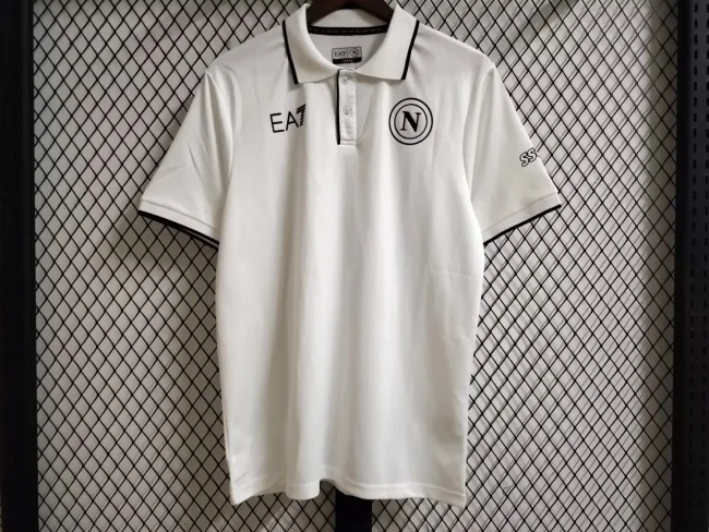 2023-24 Napoli white Polo