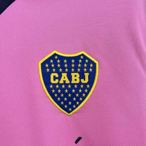 2013-14 Boca away long sleeve retro jersey