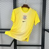 2025-26 Corinthians Yellow goalkeeper Jersey