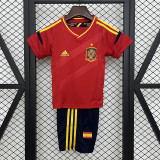 2012 Spain home retro kid kit