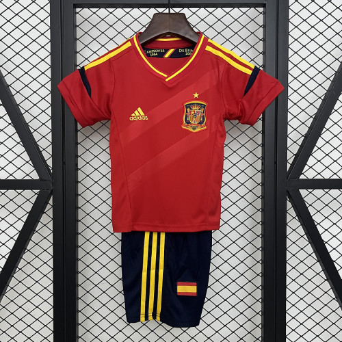 2012 Spain home retro kid kit