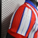 2024-25 Atletico Madrid home player version jersey(The player version is more slim fit, it is recommended to buy one size larger)