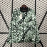 2023-24 Manchester United green and black Reversible Windbreaker
