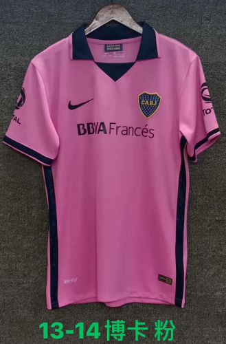 2013-14 Boca Juniors Pink retro Jersey