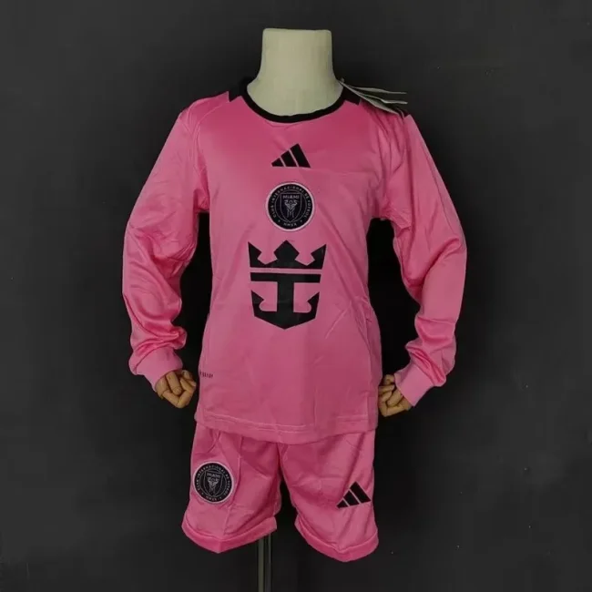 2024-25 Miami home long sleeve kids kit