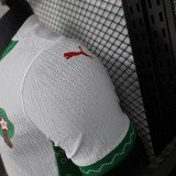 2025 Morocco away white player version jersey   (The player version is more slim fit, it is recommended to buy one size larger)