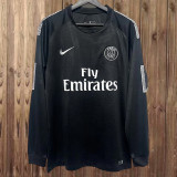 2017-18 Paris Saint Germain  third away retro long sleeve jersey