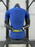 Boca 2024-25 third blue player version S-3XL(The player version is more slim fit, it is recommended to buy one size larger)