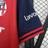 2024-25 Bologna home soccer jersey