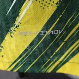 2024-25 Brazil yellow and green special player version jersey(The player version is more slim fit, it is recommended to buy one size larger)
