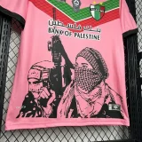 2024-25 CD Palestino Pink Graffiti Jersey