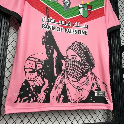 2024-25 CD Palestino Pink Graffiti Jersey