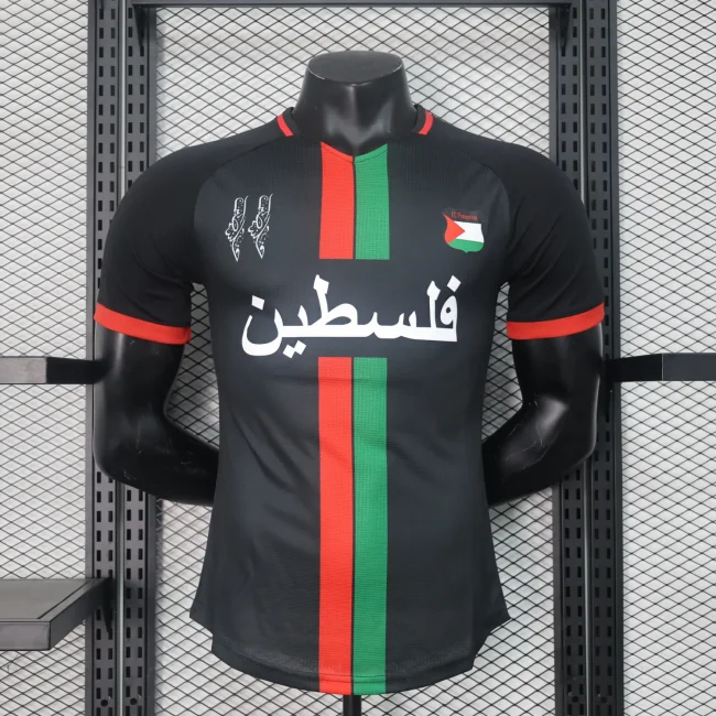 2024-25 Palestinian player version(The player version is more slim fit, it is recommended to buy one size larger)