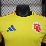 2024 Colombia home player version(The player version is more slim fit, it is recommended to buy one size larger)