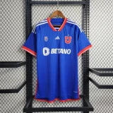 University of Chile 2023-24 home soccer jerseys