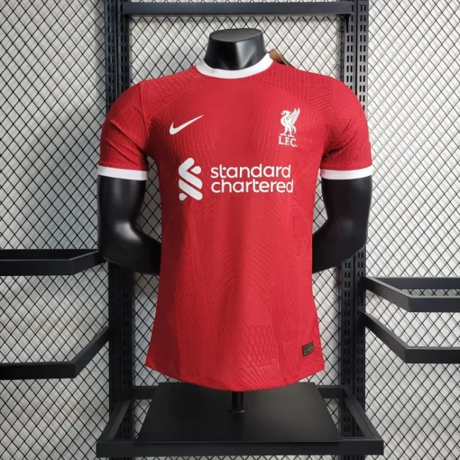 2023-2024 Liverpool player version soccer jerseys(The player version is more slim fit, it is recommended to buy one size larger)