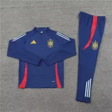 Spain 2024 navy blue training suit