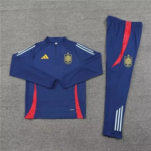 Spain 2024 navy blue training suit