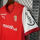 Braga 2024-25 home soccer jerseys
