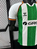 2025-26 Betis  home player version jersey   (The player version is more slim fit, it is recommended to buy one size larger)