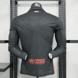 2024-25 Barcelona away long sleeve player version jersey(Big Sponsor)