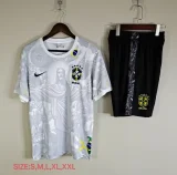 2025-26 Brazil white jesus special suit