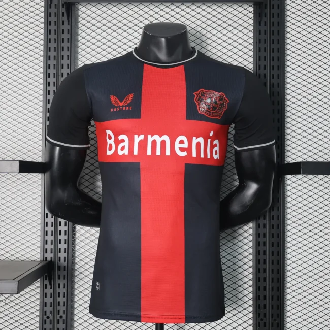 2023-24 leverkusen Player version home(The player version is more slim fit, it is recommended to buy one size larger)