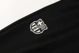 2024 Barcelona 01 black long zipper suit
