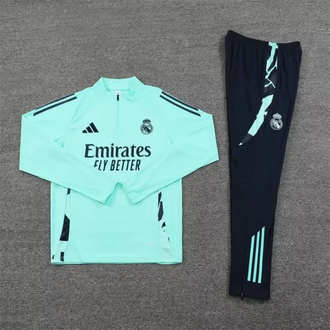Real Madrid 2024 green training suit
