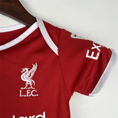 2023-24 Baby Liverpool home soccer jerseys