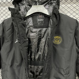 2024-25 Paris Saint Germain   Black Cotton Jacket