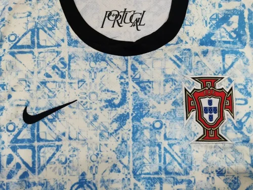 portugal 2023-24 away blue soccer jerseys