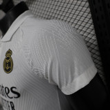 2024-25 Real Madrid   white dragon player version jersey (The player version is more slim fit, it is recommended to buy one size larger)