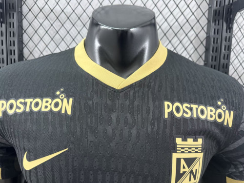 2025-26 Atletico Nacional away player version jersey   (The player version is more slim fit, it is recommended to buy one size larger)