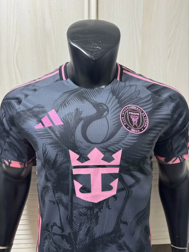 2025-26 Miami black Special Player Version Jersey  (The player version is more slim fit, it is recommended to buy one size larger)
