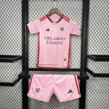 2024-25 Orlando City away kids kit