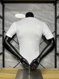 2025-26 PSG Jordan white player version jersey size    (The player version is more slim fit, it is recommended to buy one size larger)