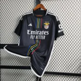 Benfica 2023-24 black away Soccer jersey
