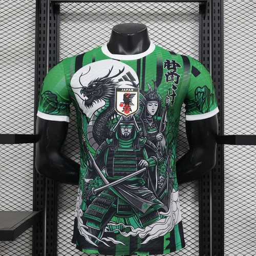 Japan green special player version jersey (The player version is more slim fit, it is recommended to buy one size larger)